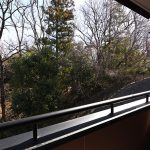 ベランダからの景色